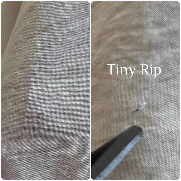 J Jill New Flaw V Neck Elbow Sleeve Crinkle Front Mix Media Boxy Blouse Plus 3X - Picture 4 of 12